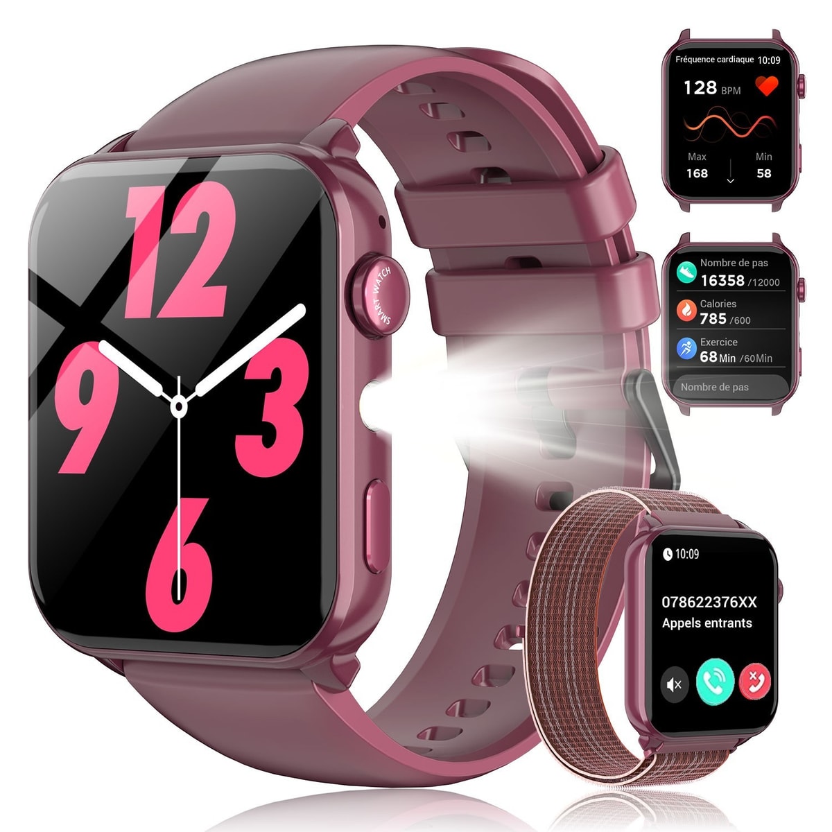 Smart Watch Men Women Waterproof Smartwatch Bluetooth For IOS iPhone Samsung