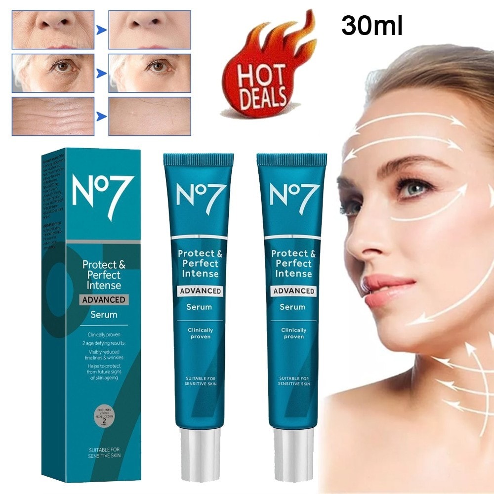 2PCS No.7 Protect & Perfect Intense Advanced Serum - 30ml Brand New 100% Genuine
