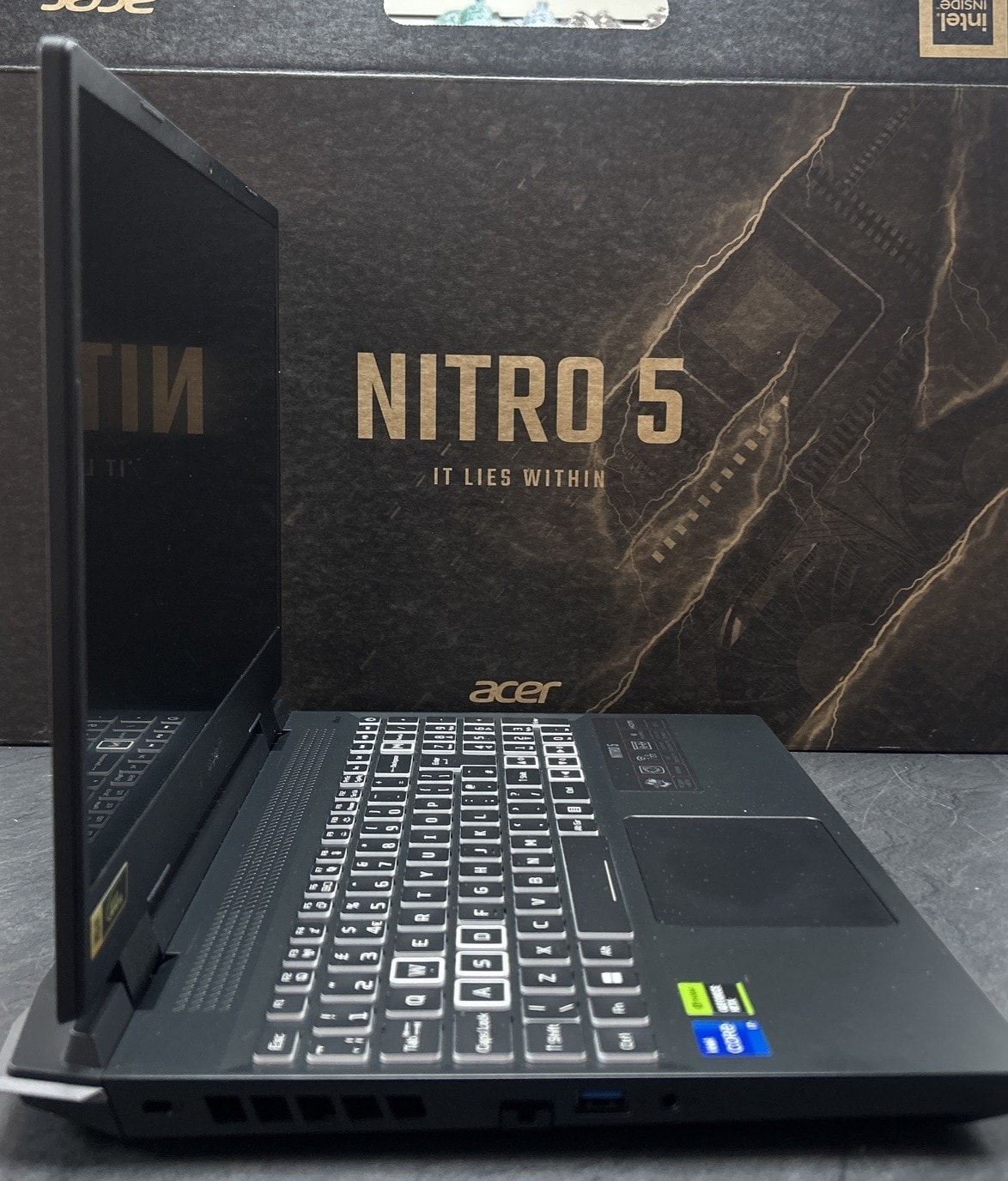 Acer Nitro 5 AN515-58 Gaming Laptop Core i7-12650H 16GB-1TB , RTX 4060 BOXED