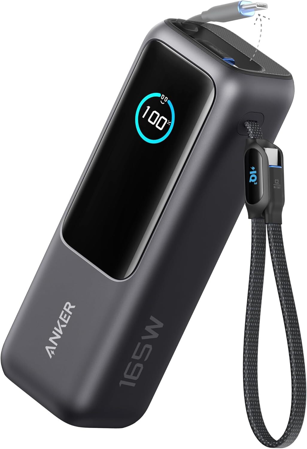 Anker Laptop Power Bank 25,000mAh Portable Charger With Triple 100W USB-C Ports
