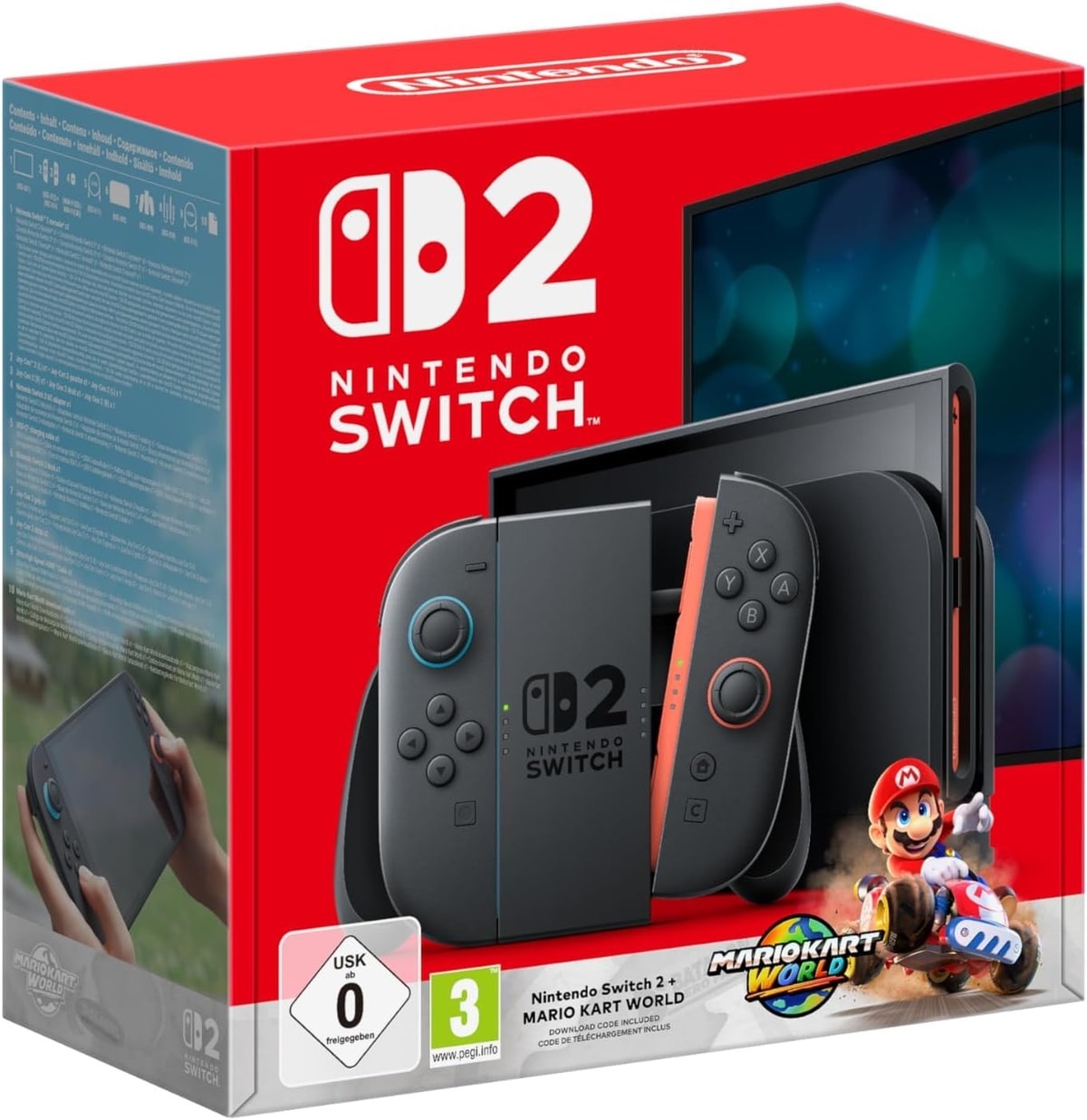 Nintendo Switch 2 Console + Mario Kart World Bundle - Brand New Sealed