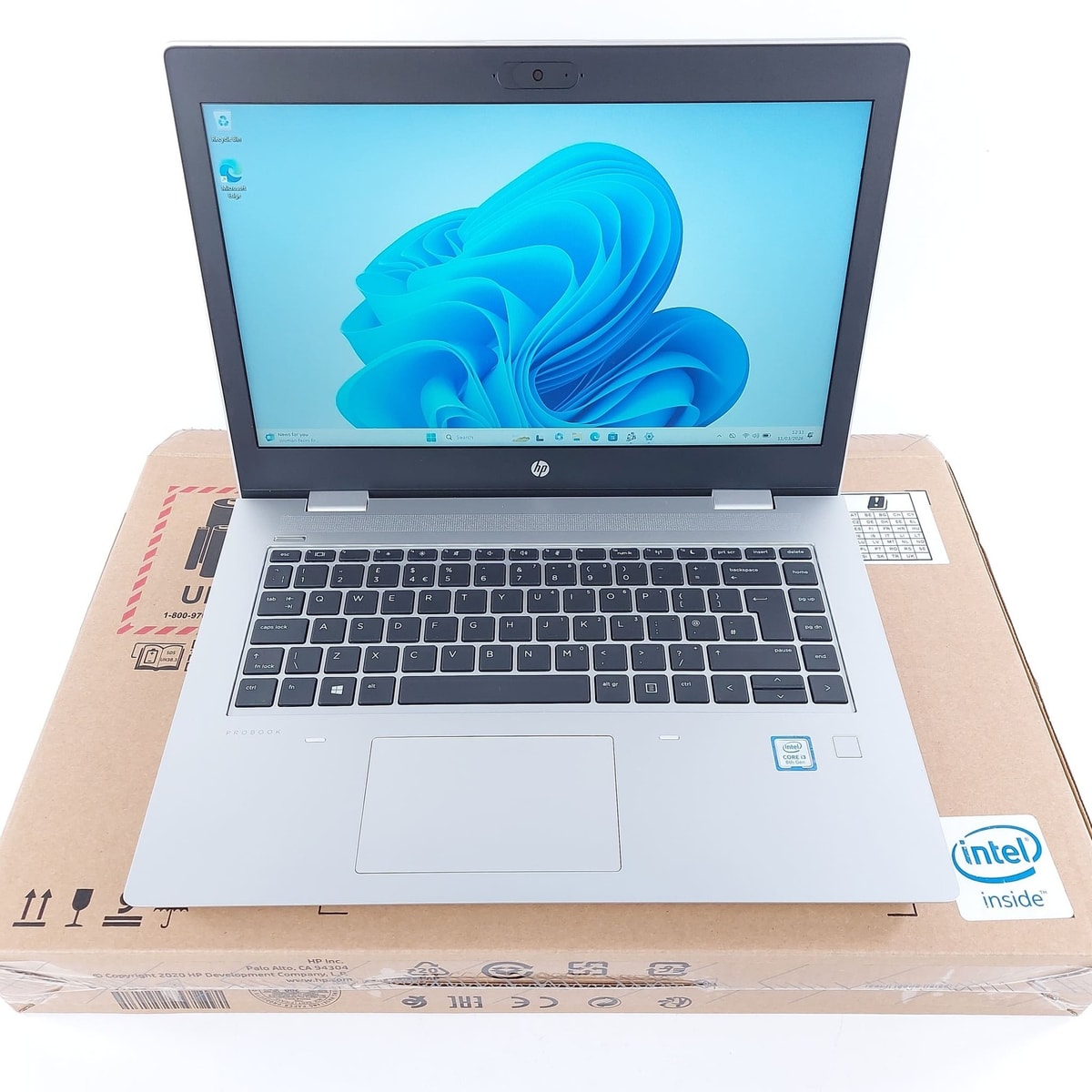 HP ProBook 640 G5 Laptop HD 14" i3-8145U 8GB RAM 256GB SSD Win11 Pro New