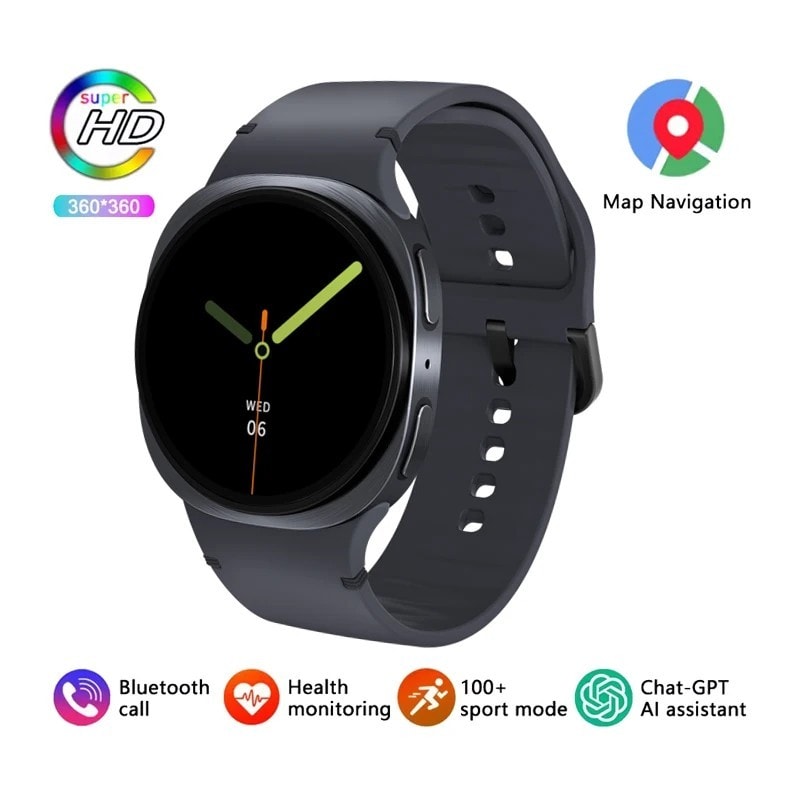 New! Galaxy Watch8 Smartwatch 40mm Bluetooth Galaxy AI Silver Made in uk