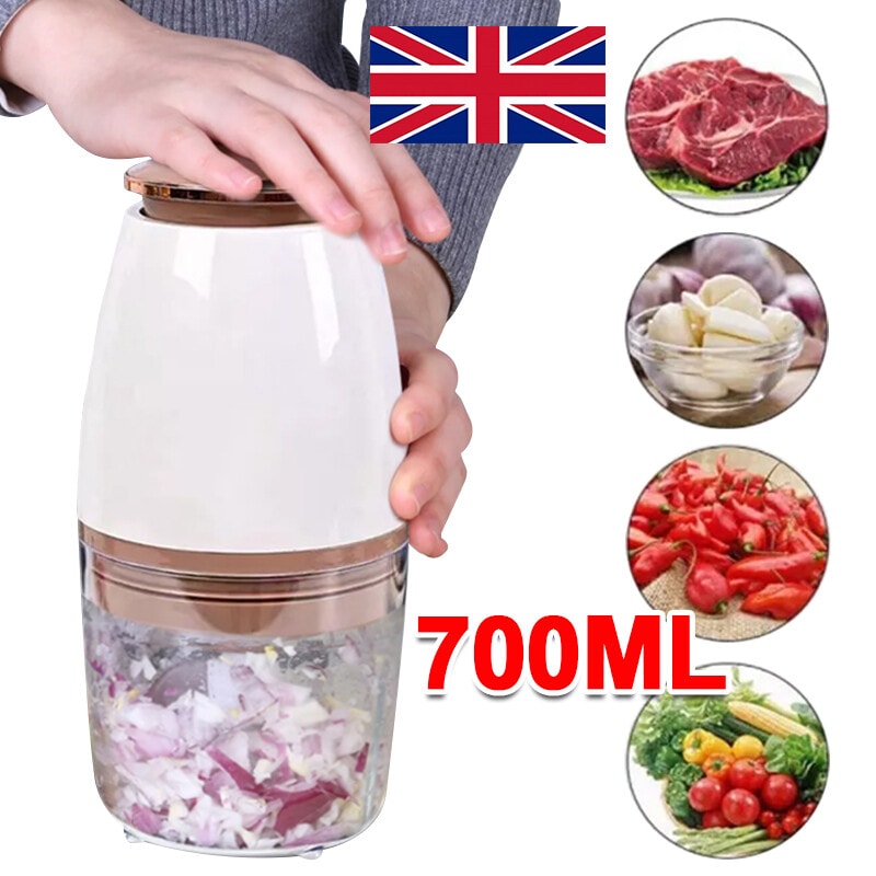 700ML Food Processor Electric Vegetable Chopper Multi Blender Meat Fruit Mixer