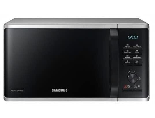 Samsung MS23K3515AS Microwave Oven Digital 23L 800w Solo Quick Defrost Silver