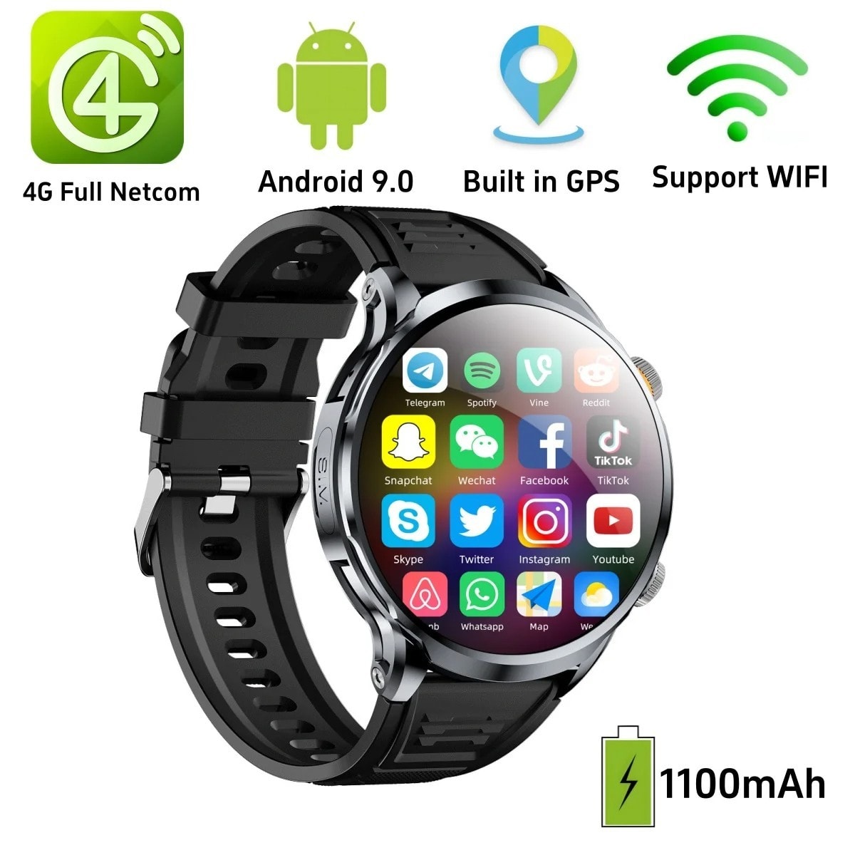 Smart Watch for Men Fitness Tracker with Bluetooth Call(Answer/Make Call) Gift