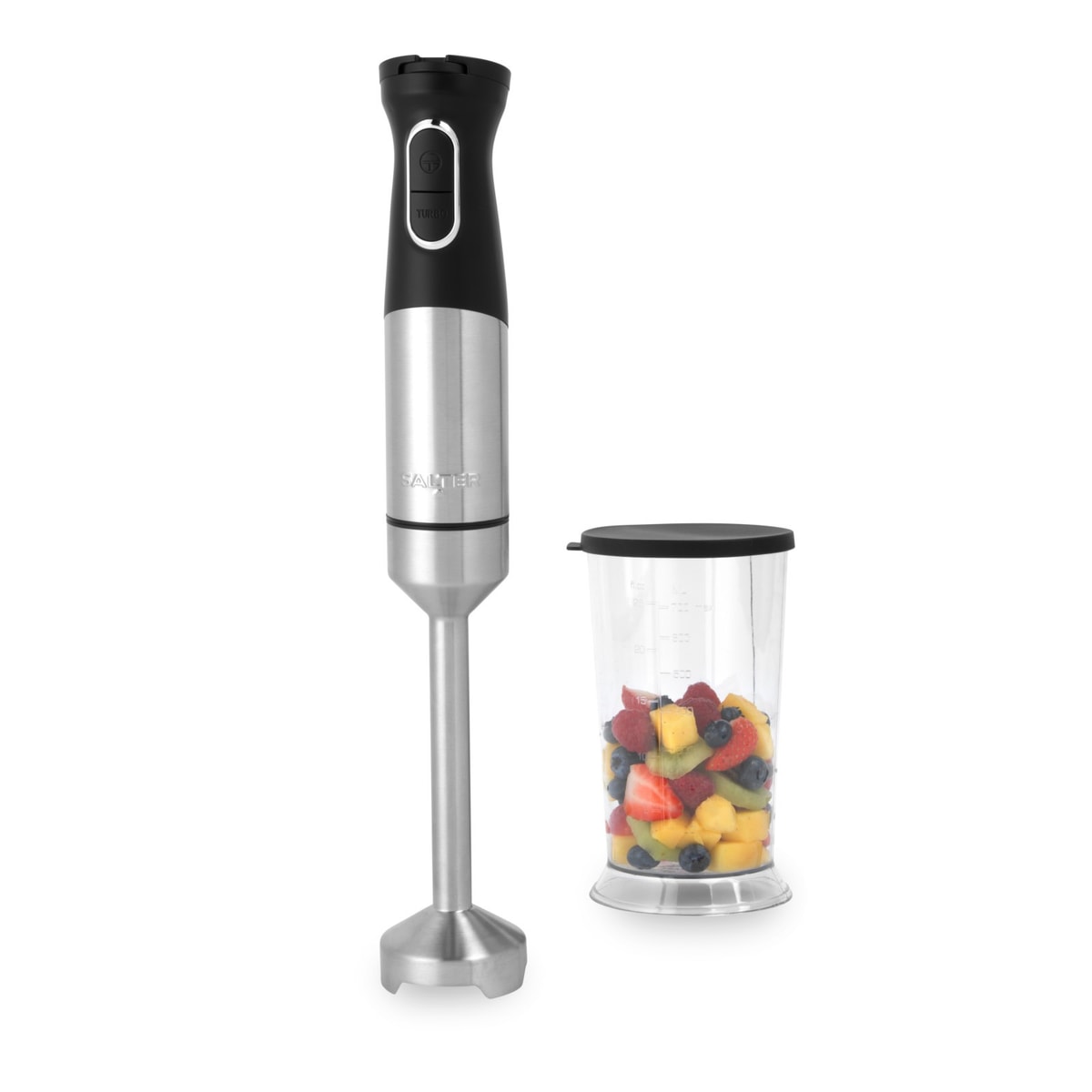 Salter Electric Hand Blender 700ml Variable Speed Stainless Steel Blade 1500W