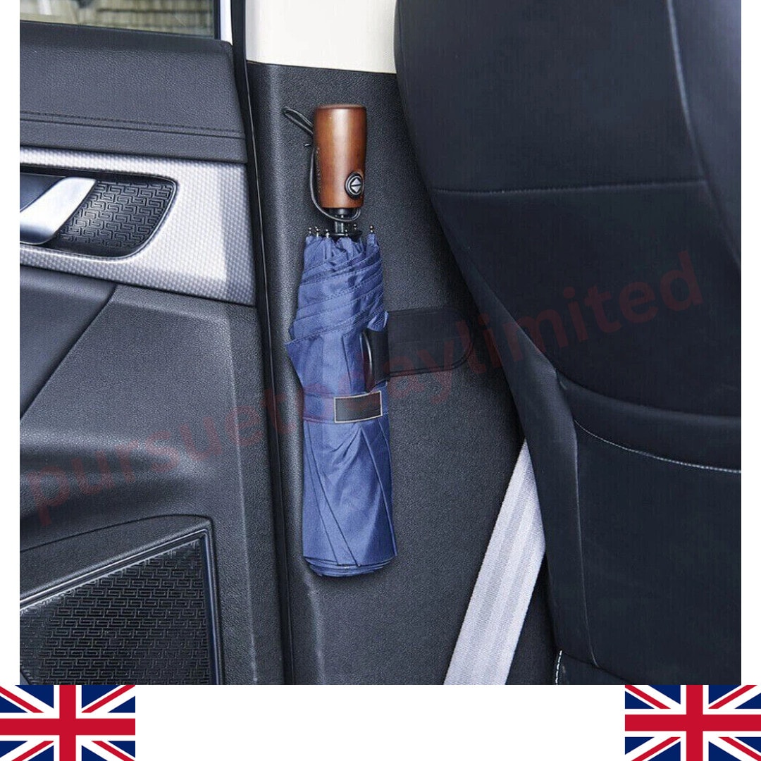 1X Universal Car Interior Accessories Umbrella Hook Holder Hanger Clip Fastener