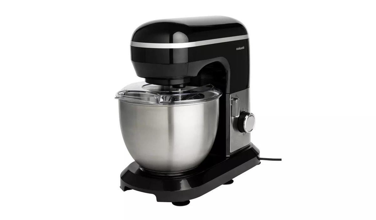Cookworks 1000w 5L Food Mixer with Stand Black KM6003B-GS - Ex Display Boxed
