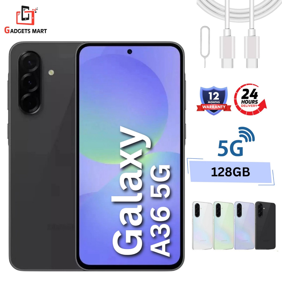 Samsung Galaxy A36 5G 128GB Unlocked Smartphone Brand New Sealed phone