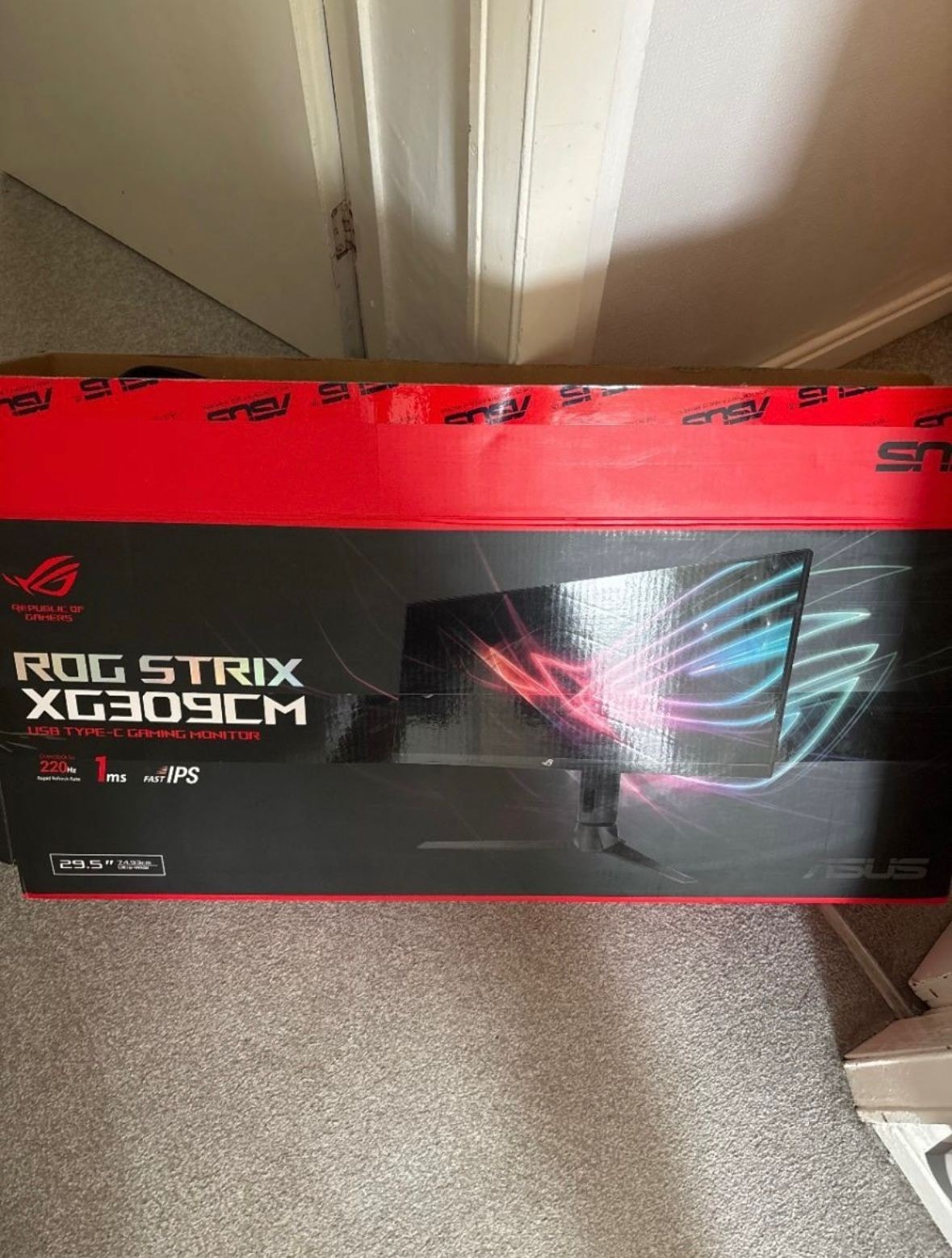 ASUS ROG strix gaming monitor 29.5" 2560×1080