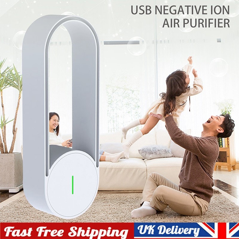 USB Home Air Purifiers For Large Room HEPA Air Purifier Smoke Odor Pet Home Car