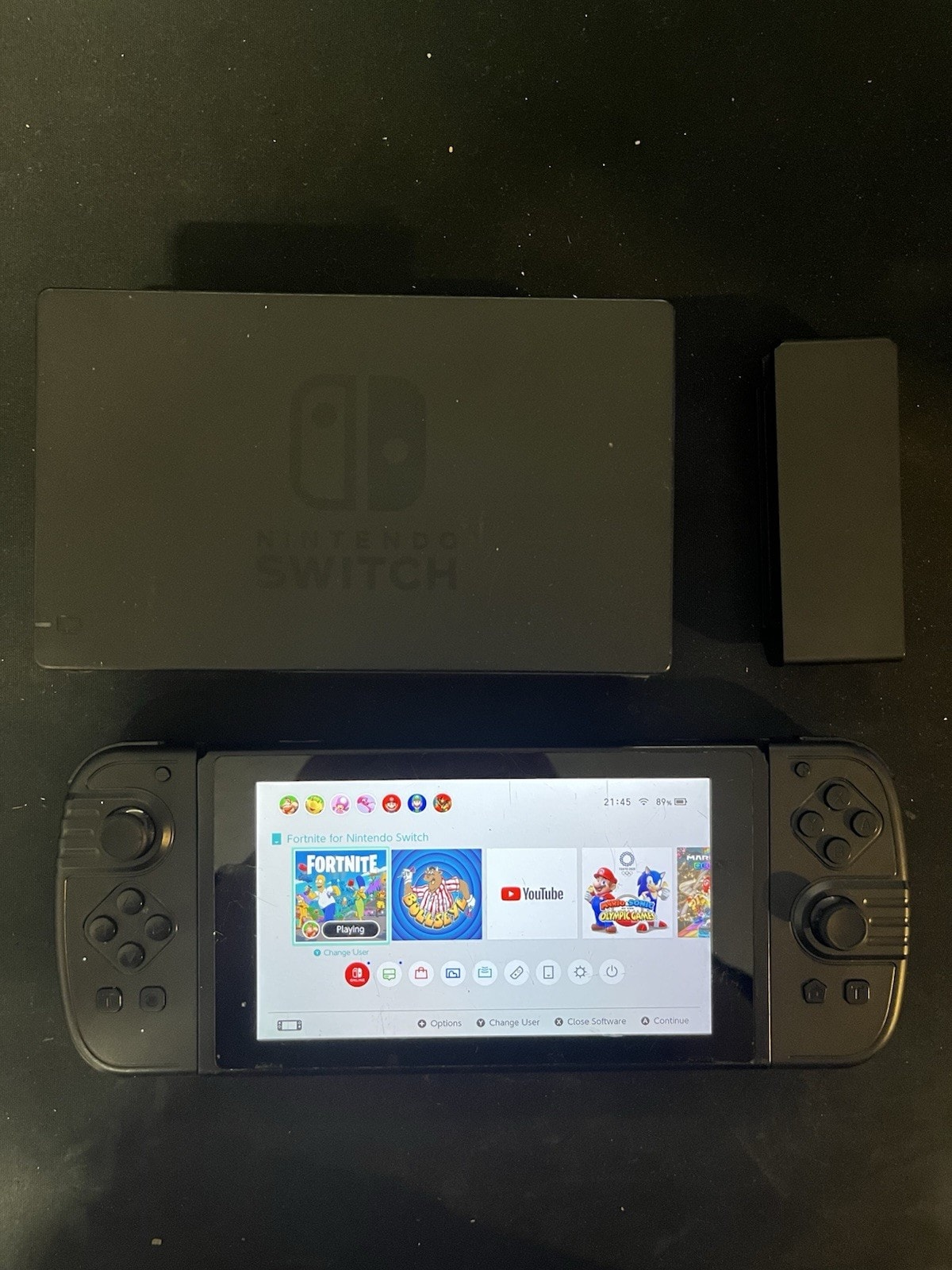Nintendo Switch 32gb Console With Dock And Joycons Decent Condition