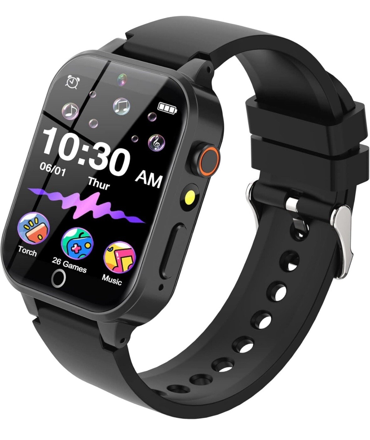Kids Smart Watch, 26 Games Camera Music Player Video Step Counter HD Touchscreen