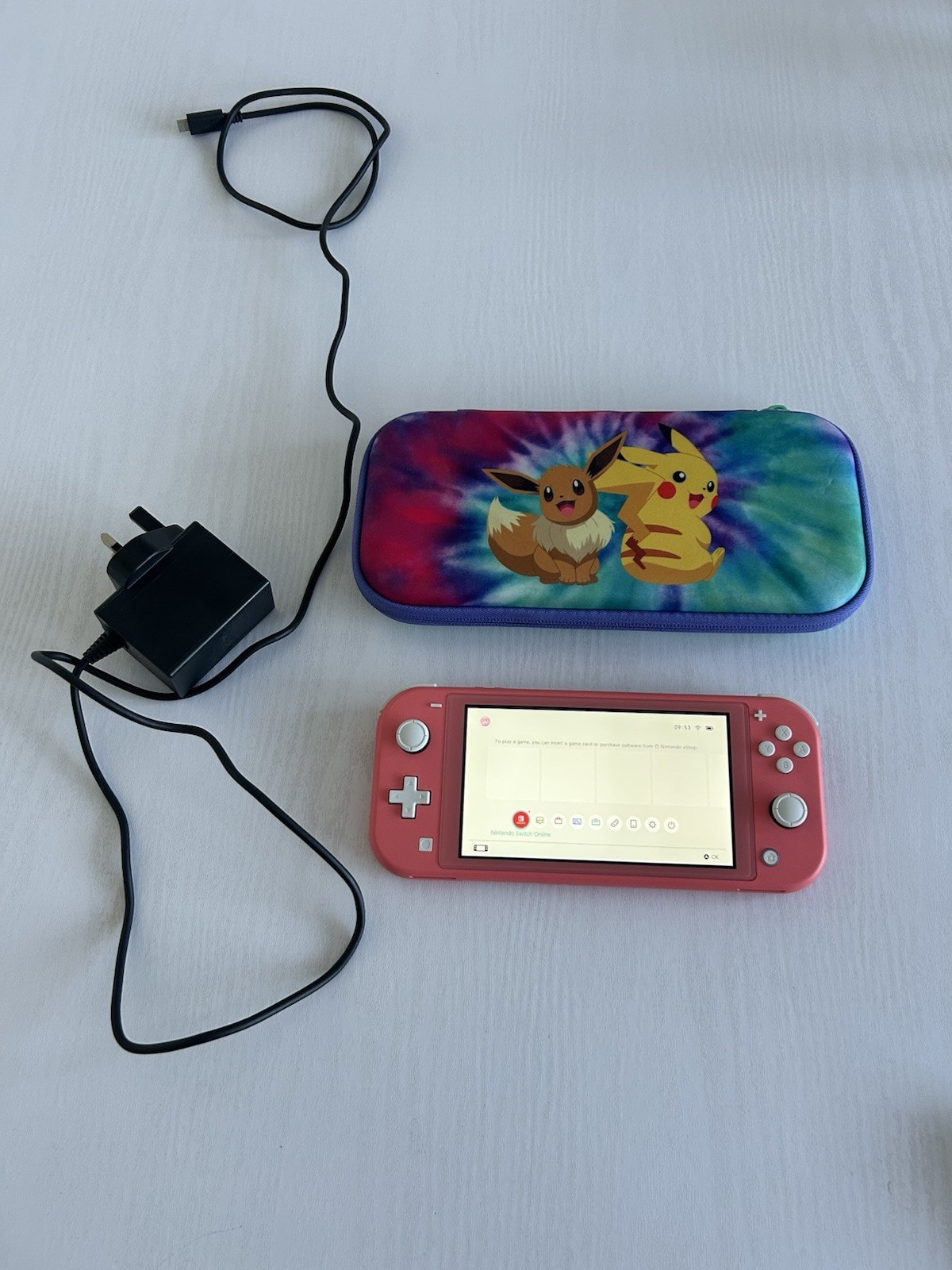 Nintendo Switch Lite 32GB Coral Pink Handheld Gaming Console