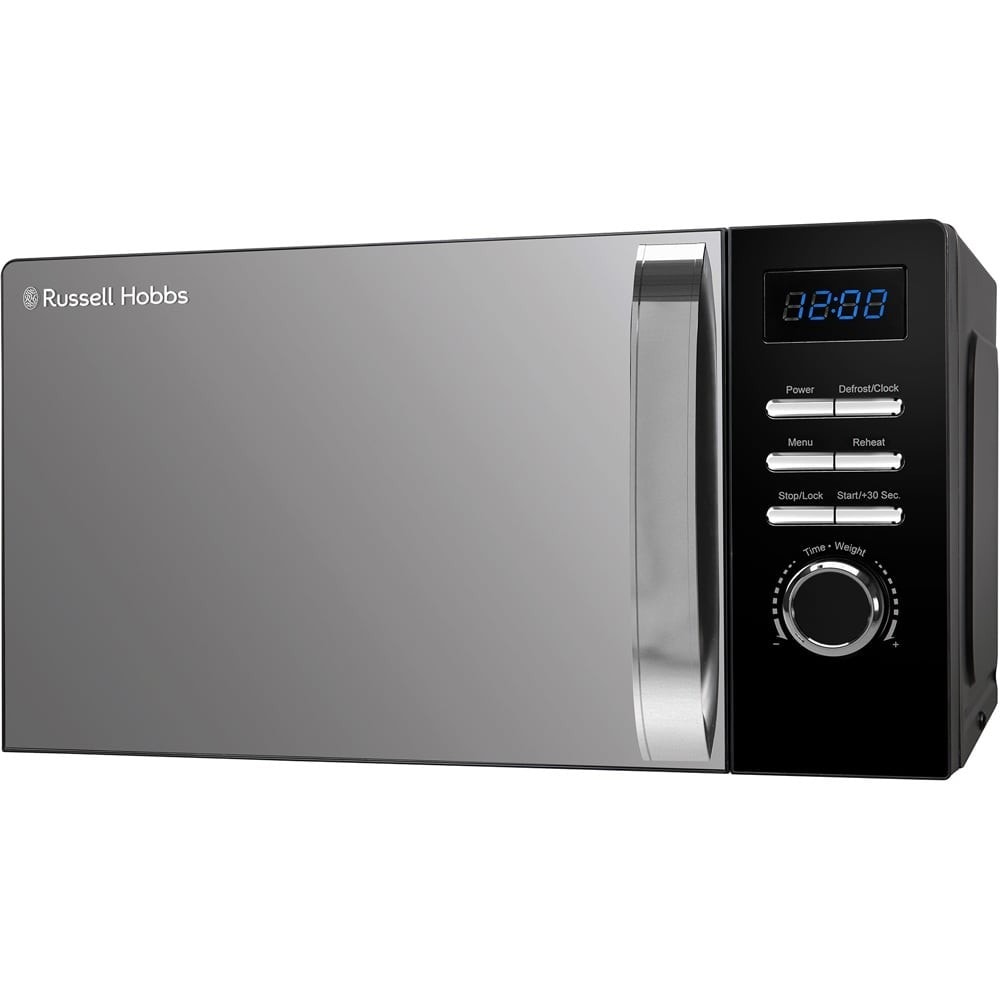 Russell Hobbs RHMD830MB 20L Digital Microwave Oven Compact Solo 800w Black