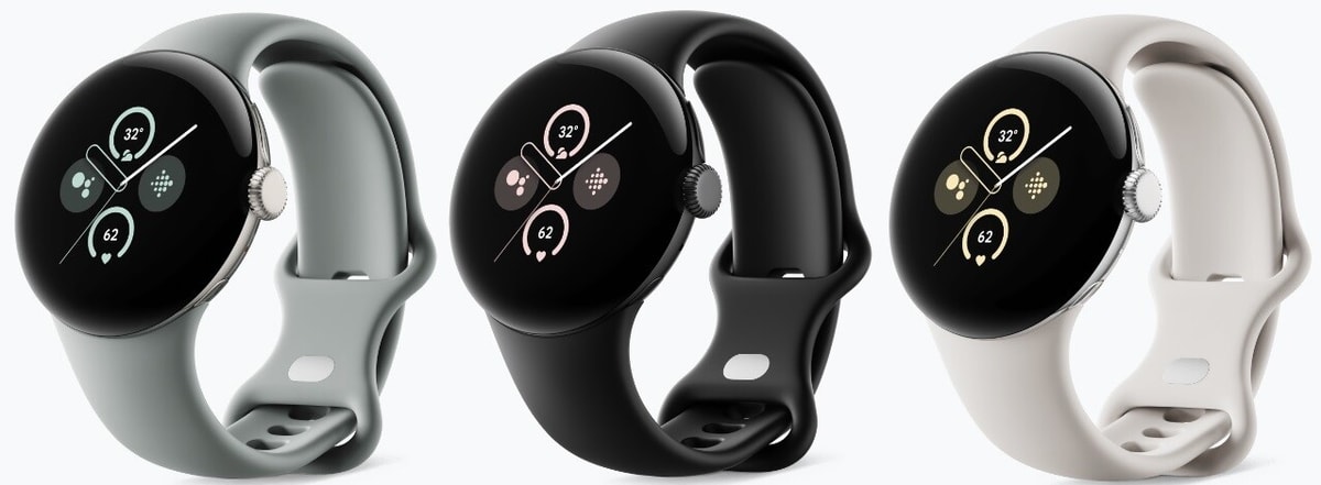 Google Pixel Watch 2 41mm GPS + WiFi + Bluetooth Gold Black Silver - Good