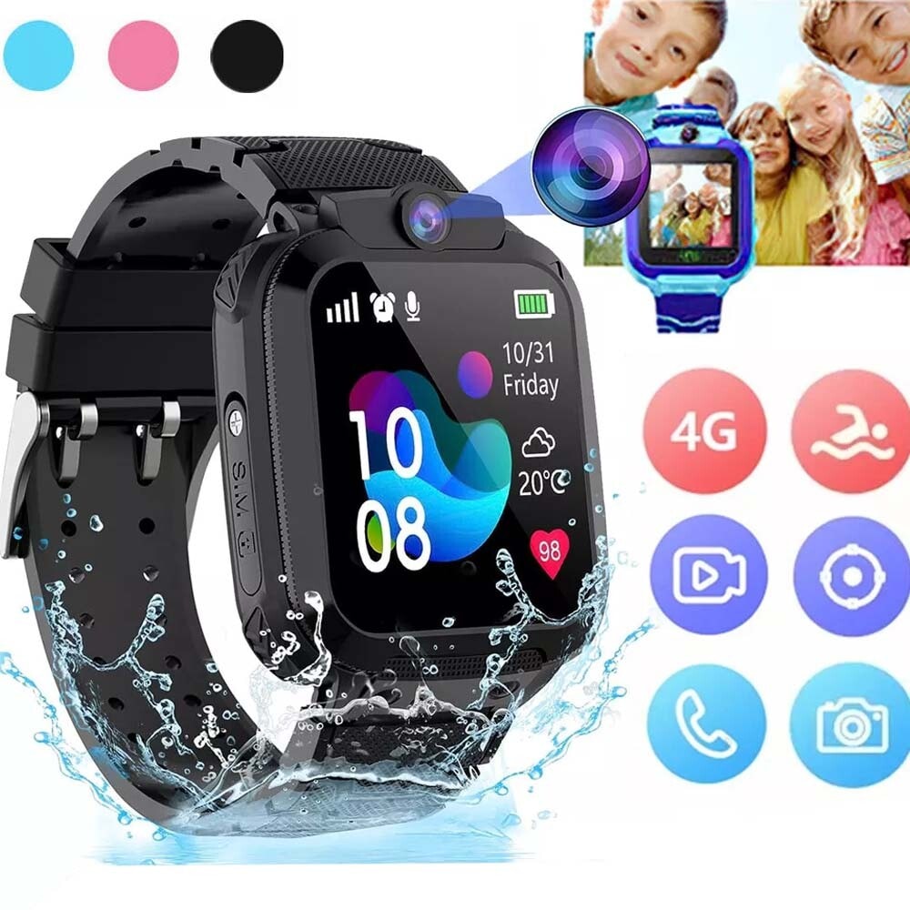 Watch Kids Smart Watch Camera GPS Tracker SOS Call Phone Watches Waterproof NEW