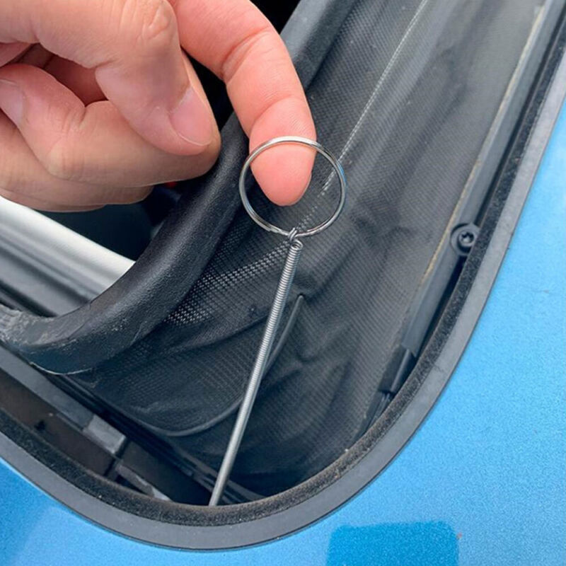 Flexible Car Drain Dredge Sunroof Cleaning Brush Tool Kit Accessories Universal