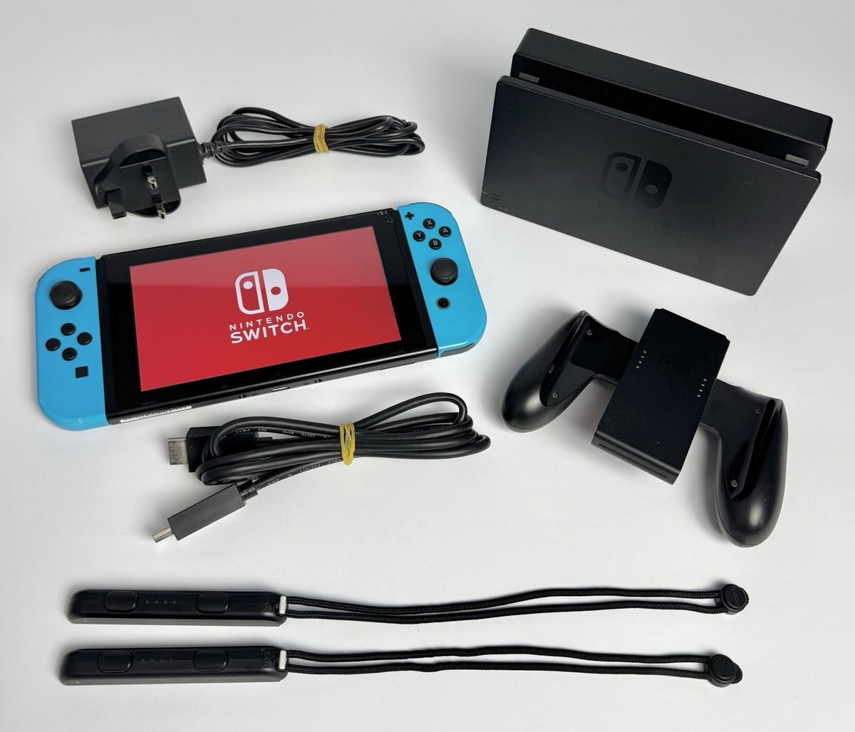 Nintendo Switch Console Bundle + Dock + All Cables - B73 | TheGameWorld