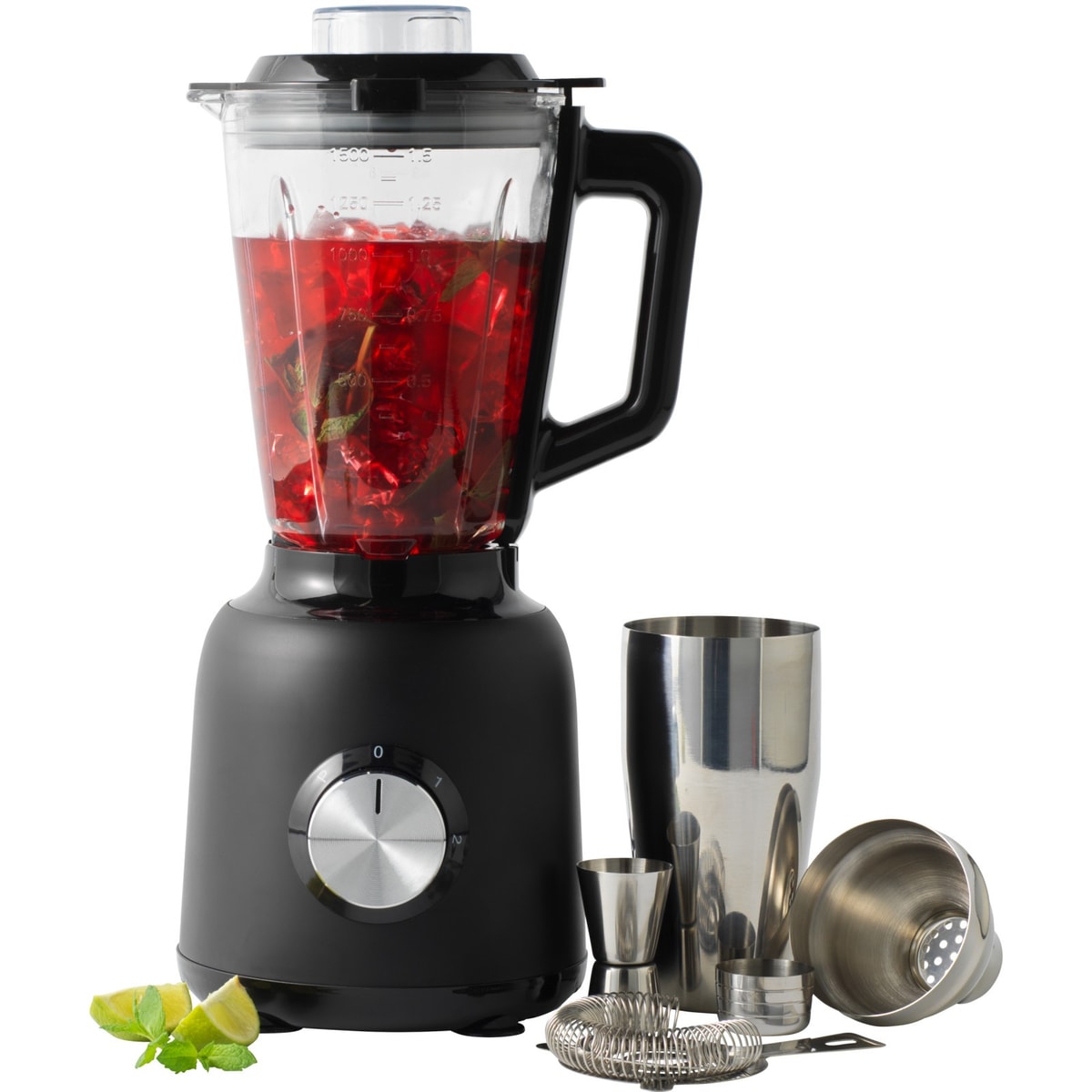 Salter Mixologist Blender 1.5L Jug & Cocktail Making Set Professional Range 800W