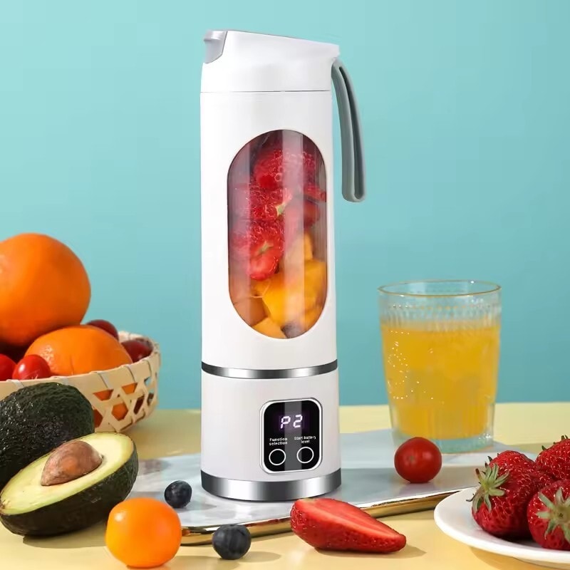 450ml Portable USB Rechargeable Juicer Cup Electric Mixer Blender Smoothie Maker