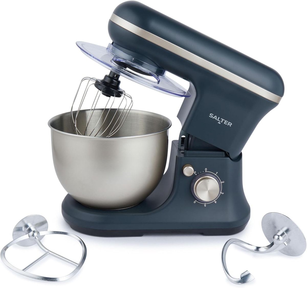 Marino Baking Stand Mixer - 6 Speed Kitchen Mixer with Pulse, 5L Stainless Steel
