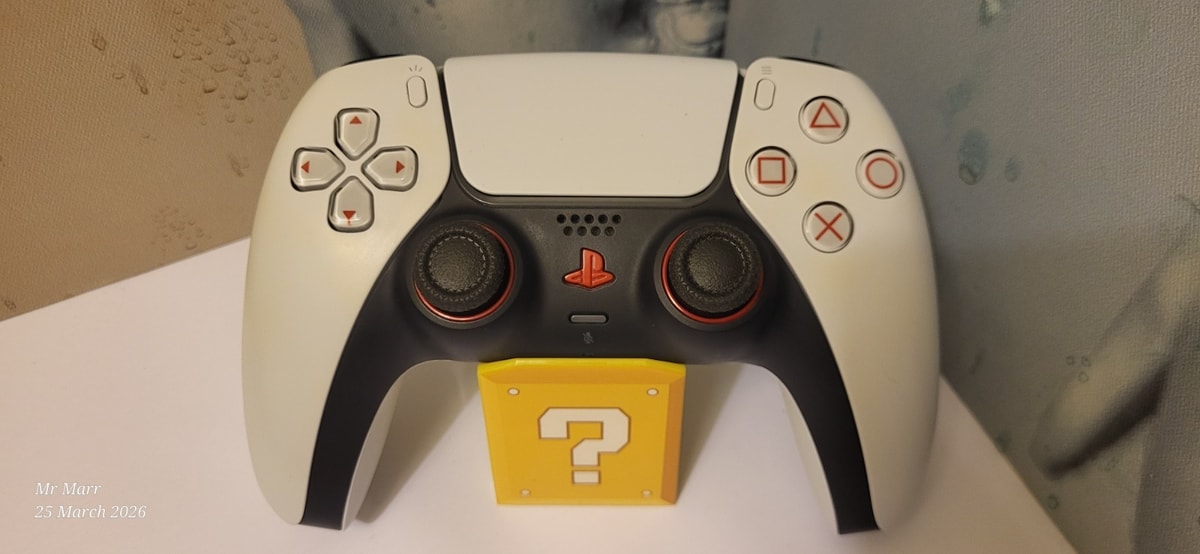 Sony PS5 DualSense Controller White – TMR Anti-Drift Sticks – Fully Tested