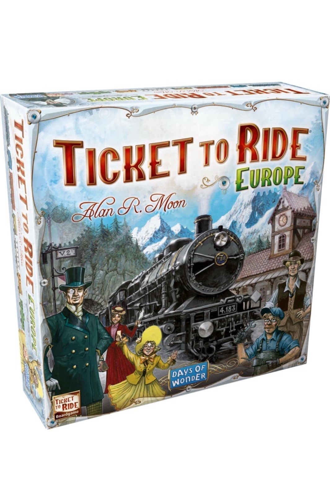 Days of Wonder Ticket to Ride Europe Board Game Family Board Game 2-5 Players