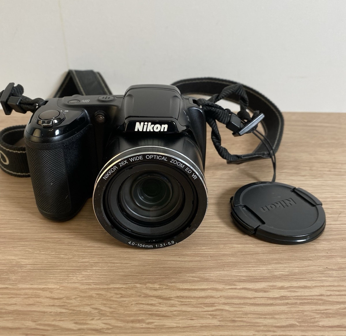 Nikon Coolpix L330 20.2MP Digital Bridge Camera 26x Optical Zoom Black - Tested