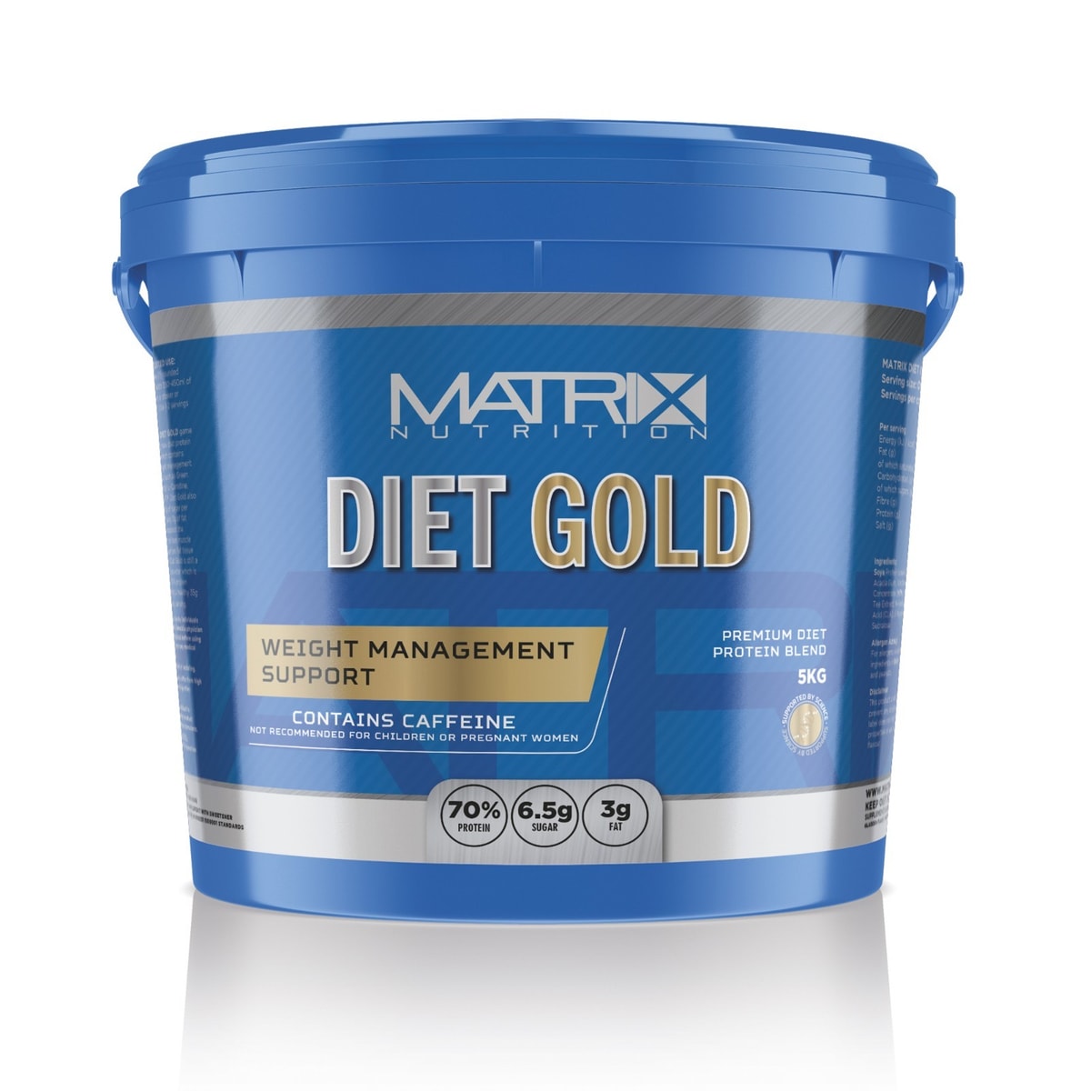 MATRIX NUTRITION DIET GOLD PROTEIN POWDER WEIGHT LOSS SUPPLEMENT - 5KG