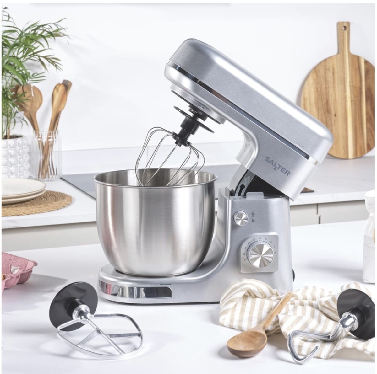 Salter Aspen Stand Mixer 5L Electric Food Kitchen