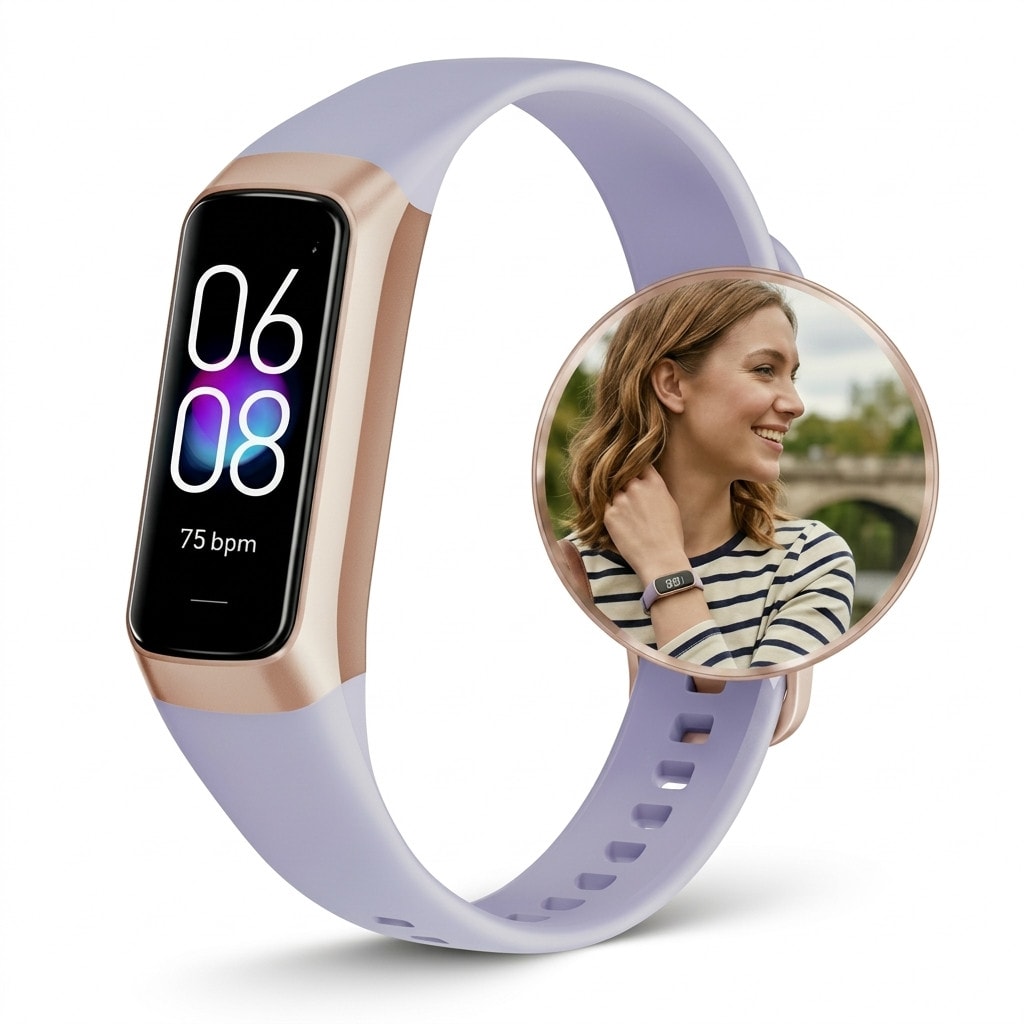 Ladys Smart Watch Women Fitness Tracker Blood Pressure Heart Rate Sport Watches