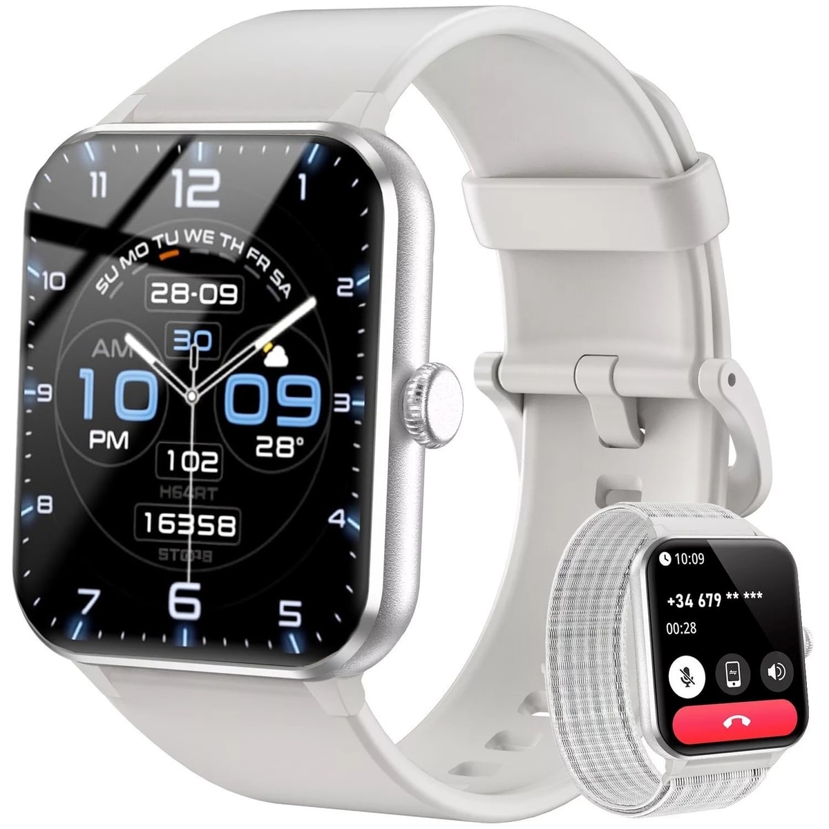 Smart Watch Women Men Bluetooth Call Fitness Smartwatch For iPhone Android