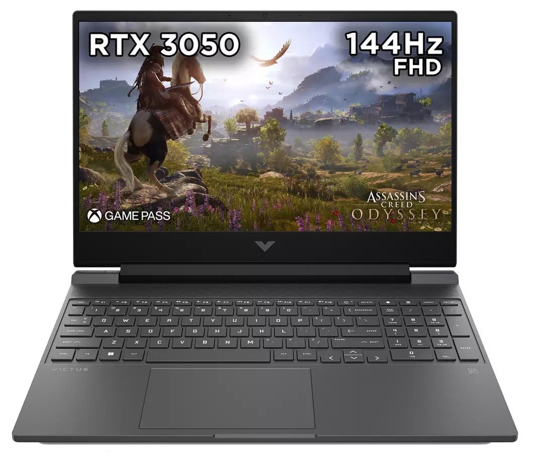 HP Victus Gaming Laptop 15.6" i5 16GB 512GB RTX3050 144Hz 15-fa0021na