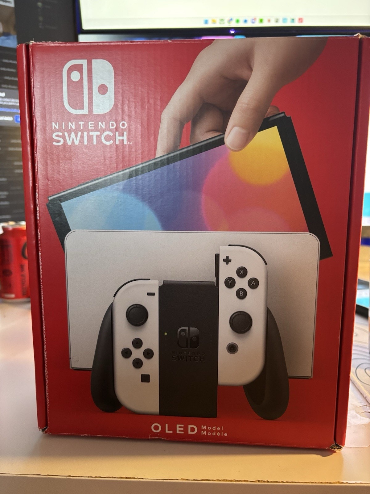 Nintendo Switch OLED White Model Boxed With Accessories READ DESCRIPTION