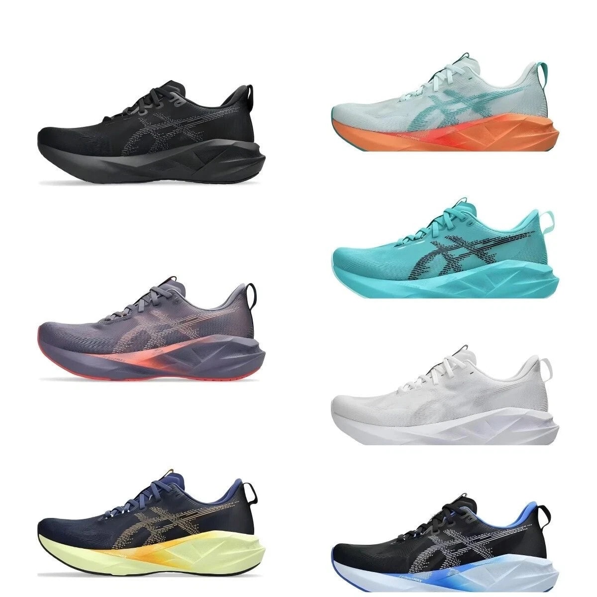 New Asics Novablast 5 Men Running Trainers Shoe