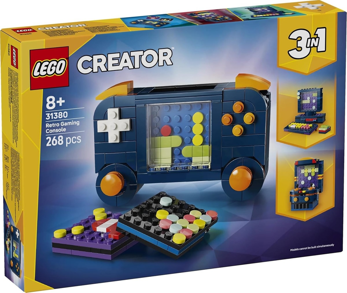 Lego Creator 3in1 Retro Gaming Console / Computer / Arcade 31380 Gamer Gift