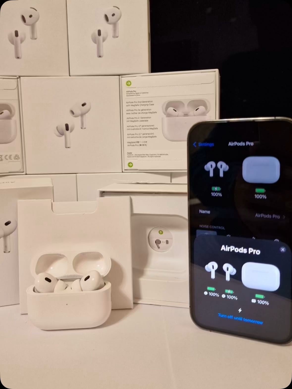 Apple AirPods 2nd Generation White Brand New Sealed with charging case