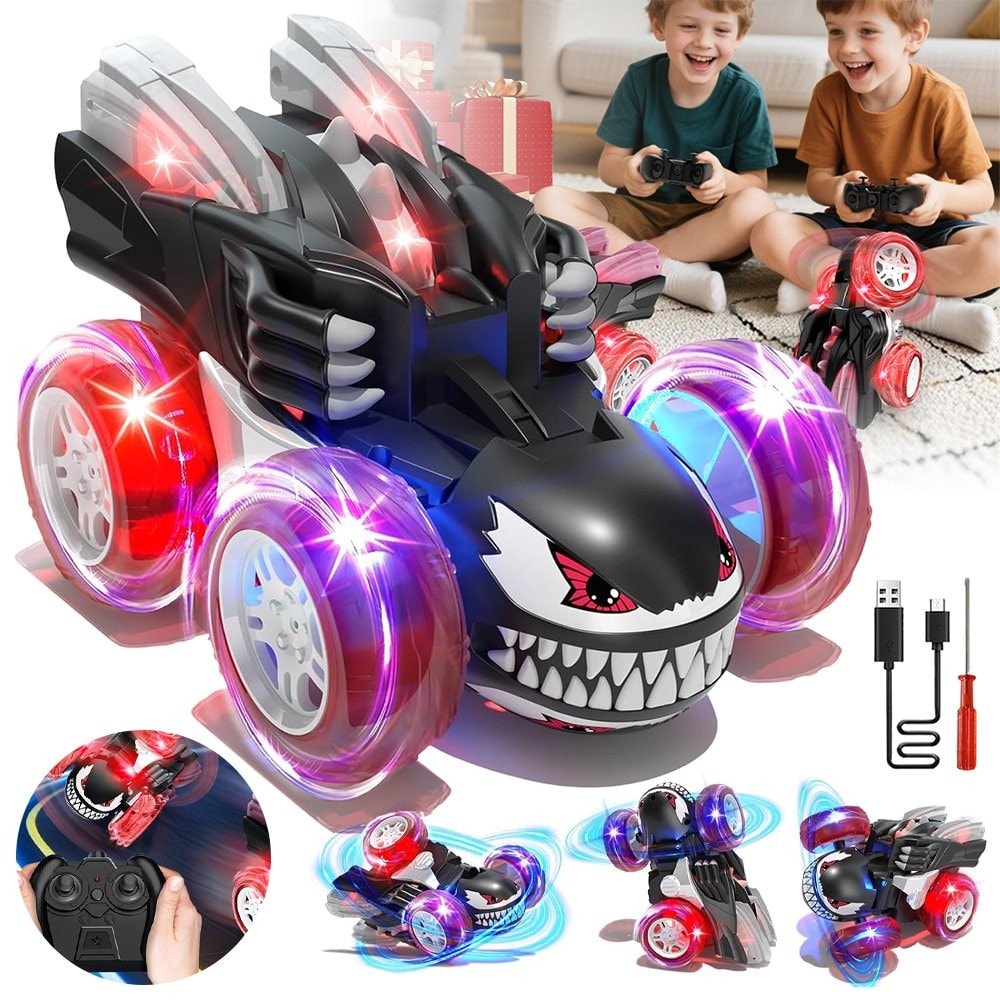 Remote Control Car 2.4 GHz RC Car 4WD Toy High-Speed All Terrain for Boys Girls