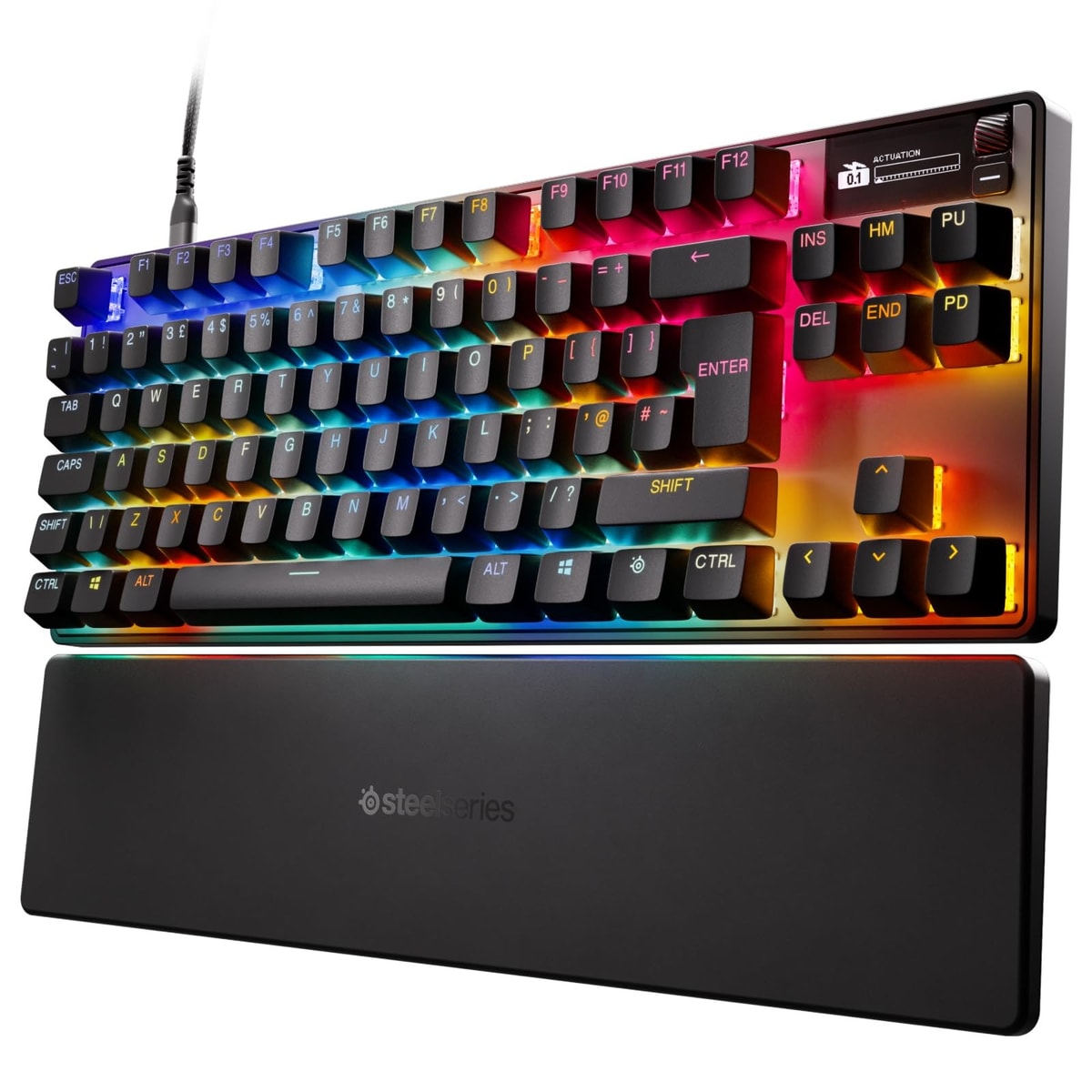 SteelSeries Apex Pro TKL Gen 3 Gaming Keyboard - Hall Effect Switches