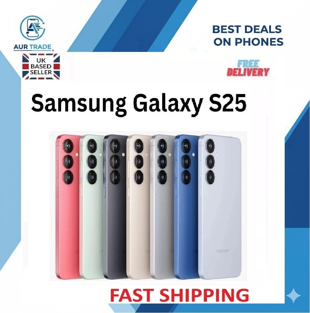Samsung Galaxy S25 5G 128GB 12GB RAM Unlocked SMART PHONE - Pristine A+