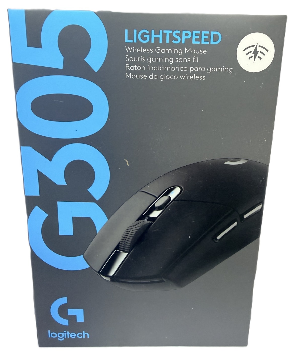 Logitech G305 LIGHTSPEED Wireless Gaming Mouse, HERO 12K Sensor, 12,000 DPI Lig