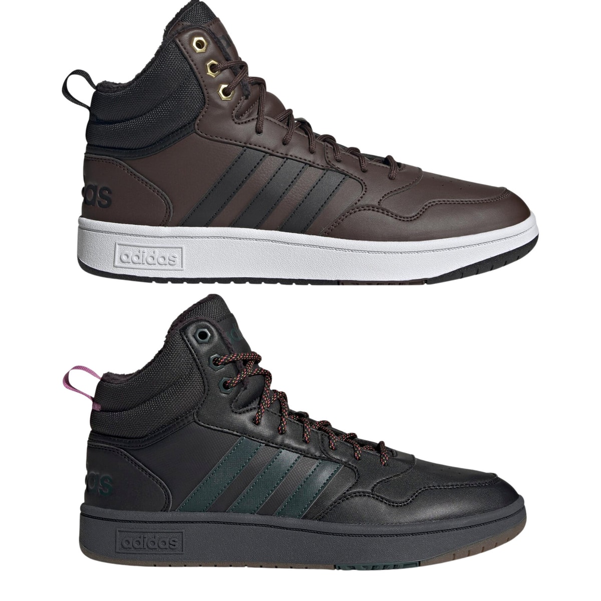 adidas Hoops 3 Mid Mens Trainers WTR Boots GZ6680 ~RRP£65 CLEARANCE