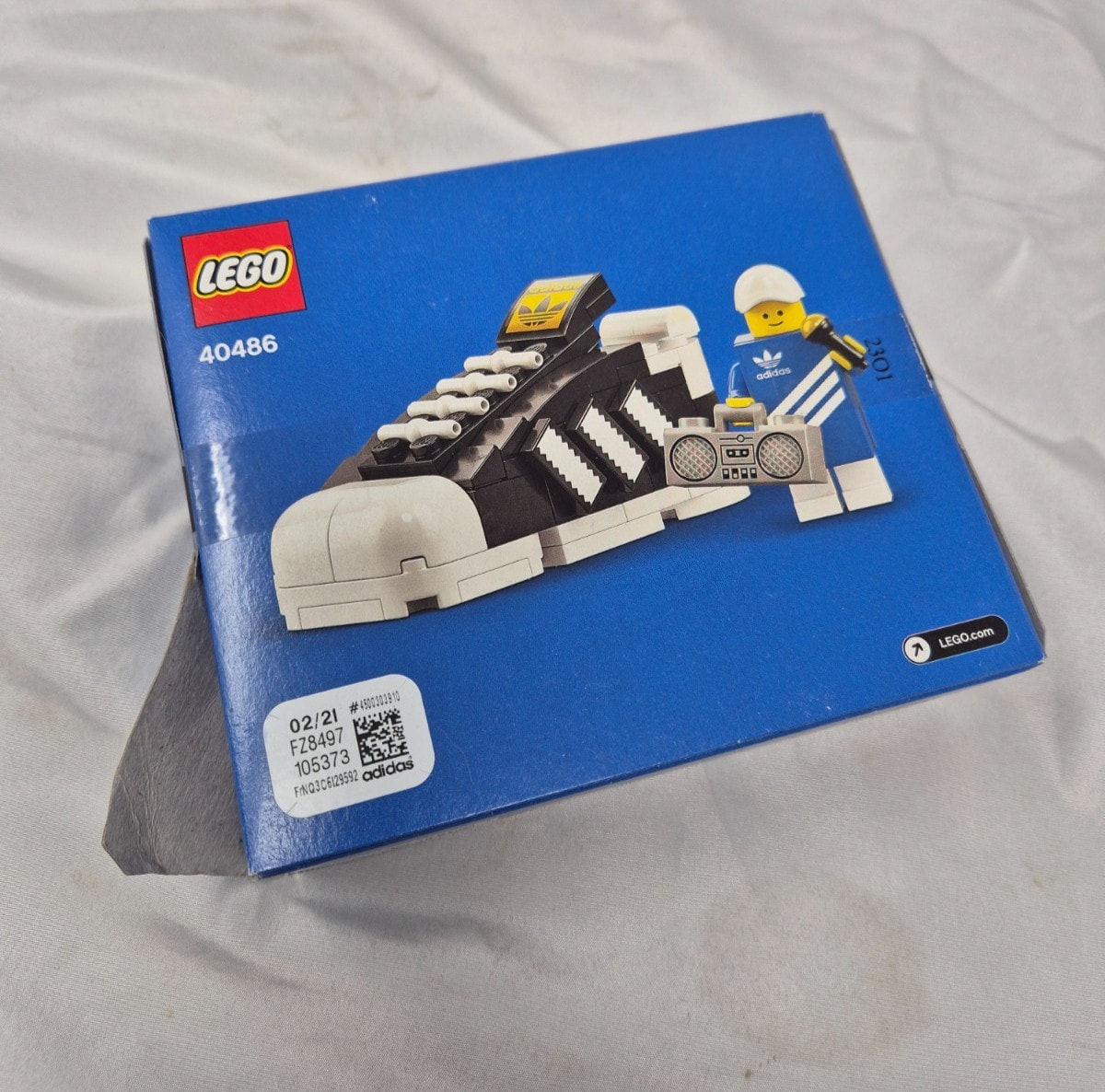 Boxed Unused LEGO 40486 Mini ADIDAS Originals Superstar Sealed Set FREE POST