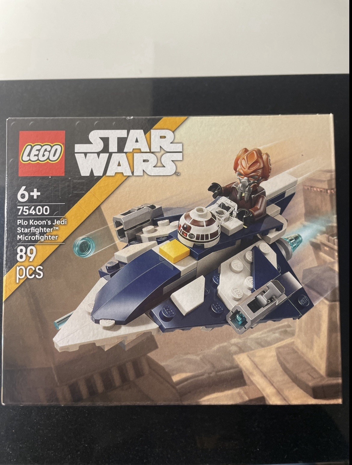 LEGO 75400 Plo Koon's Jedi Star Fighter Microfighter Building Kit New