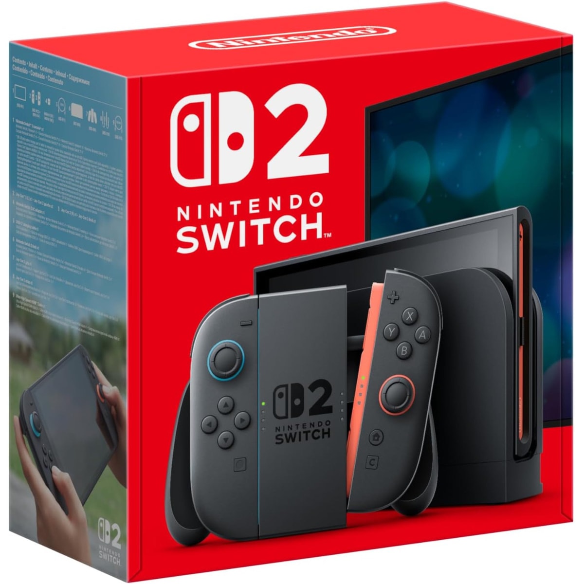 Nintendo Switch 2 Console 256GB Black Joy-Con 2 Handheld Gaming System Brand New