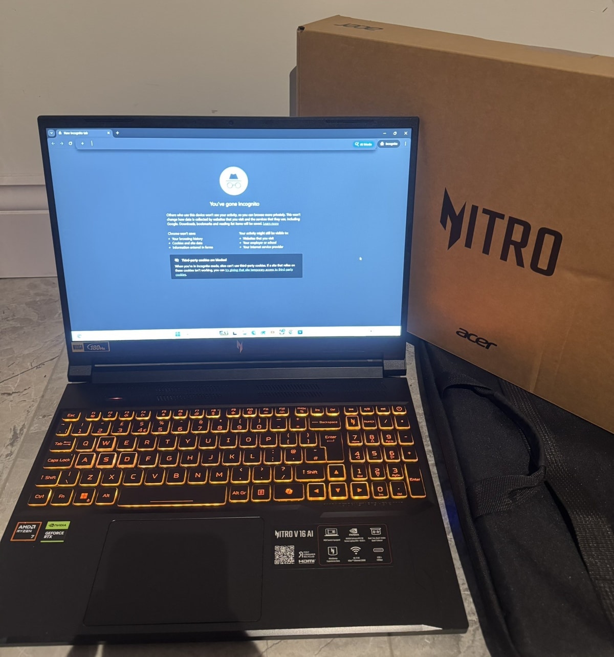 Acer Nitro V16 Gaming Laptop, RTX 5070, Ryzen 7 + WARRANTY