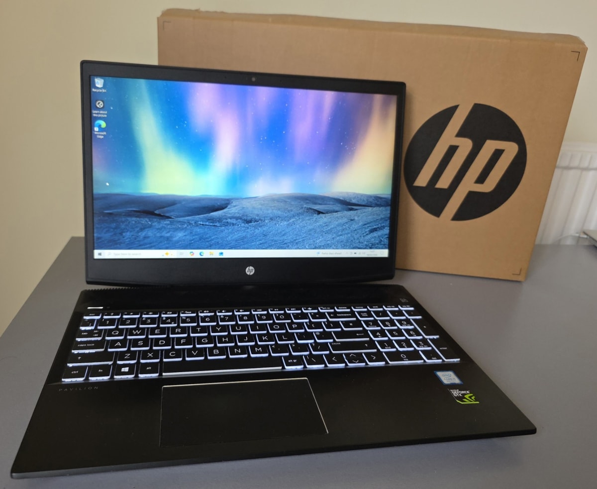 HP Pavilion Gaming Laptop 15-CX0598NA Core I5-8300H, GTX 1050Ti, 8GB RAM BOXED
