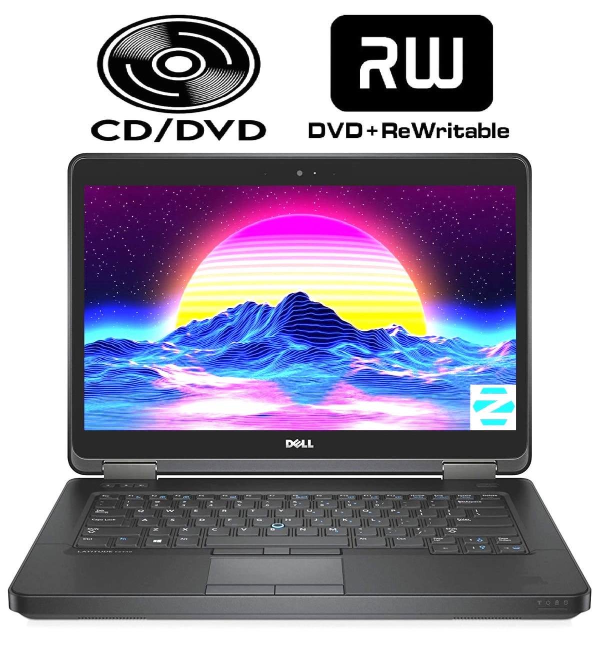 14" DELL Laptop: Intel i5! 16GB RAM! 512GB SSD! Zorin Core Edition! DVD-RW!